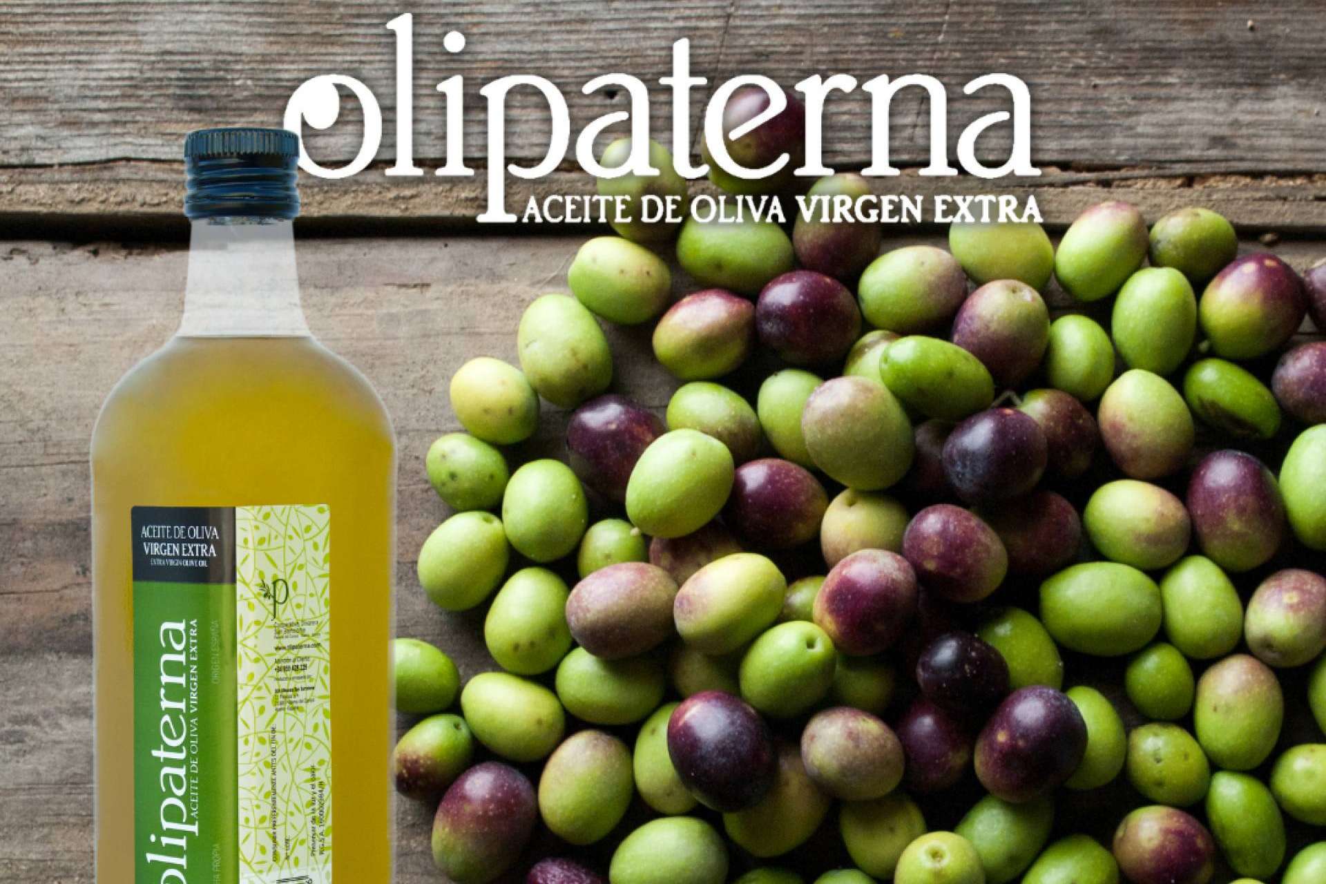 El aceite de oliva virgen extra de Olipaterna