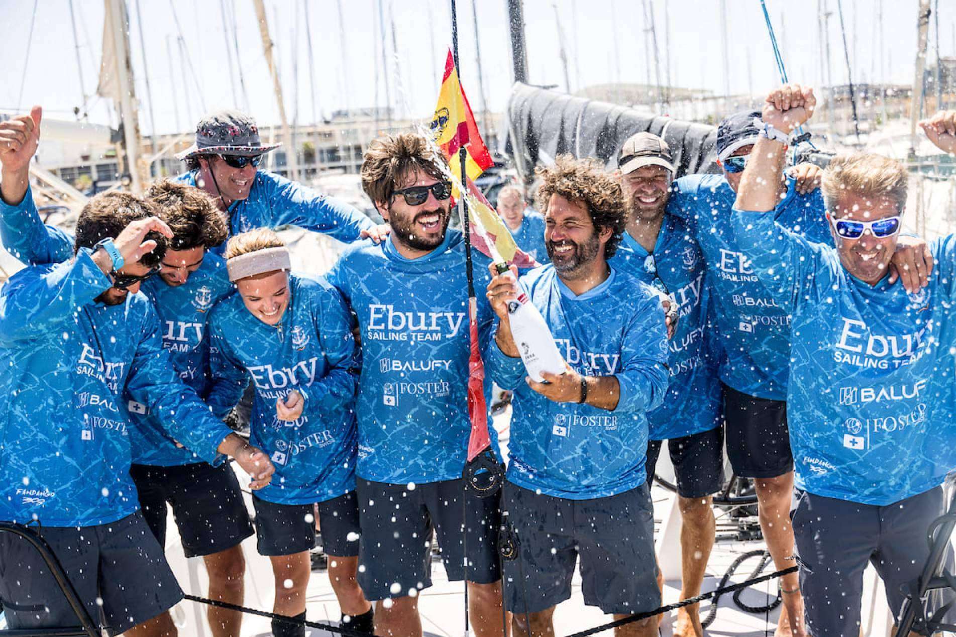 El barco armado por Javier Sabiote, y patroneado por Julio Bernardeau triunfan en la clase ORC 2