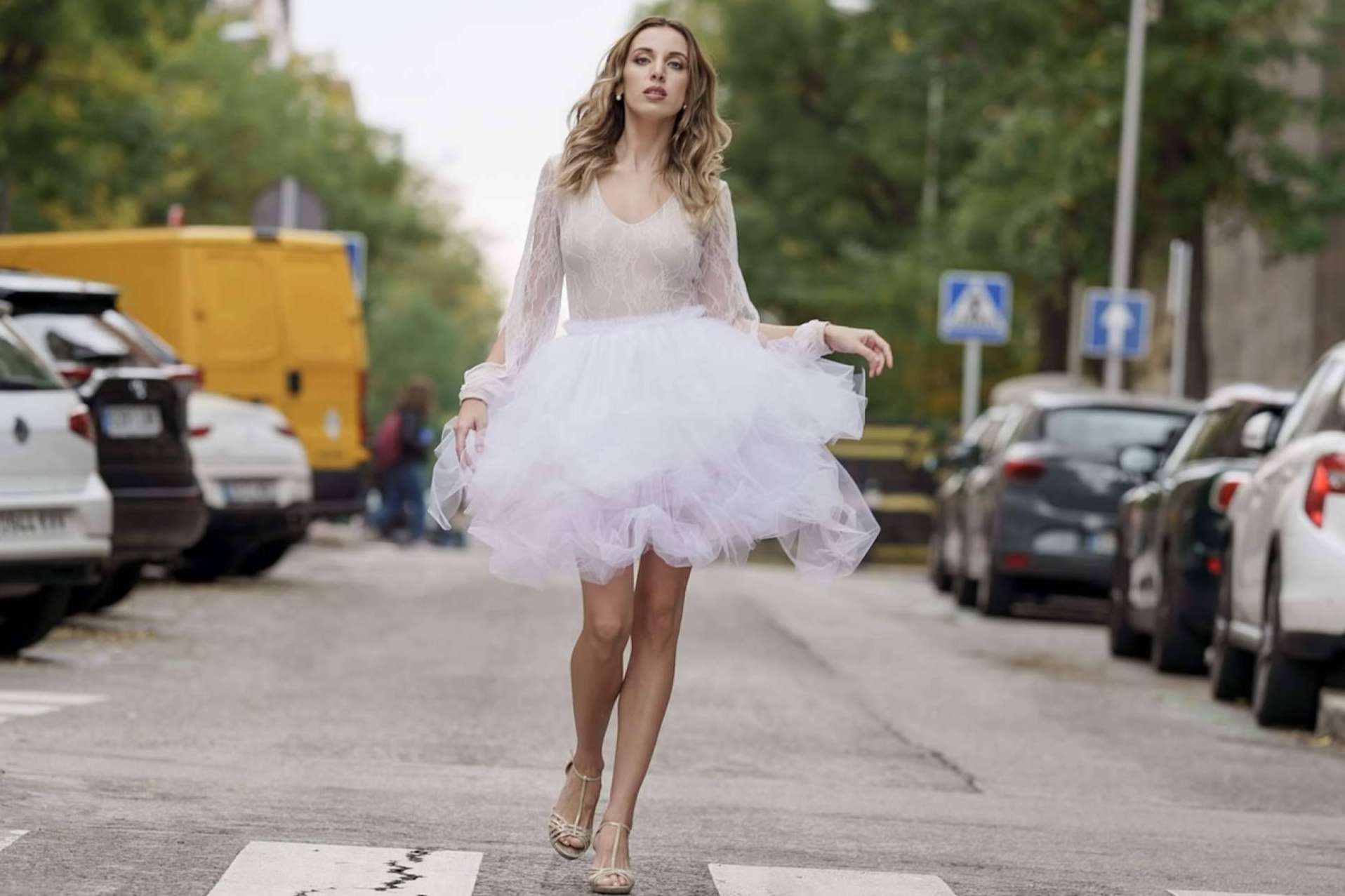 Novias con dos looks; La última tendencia en bodas con Valérie Moreau