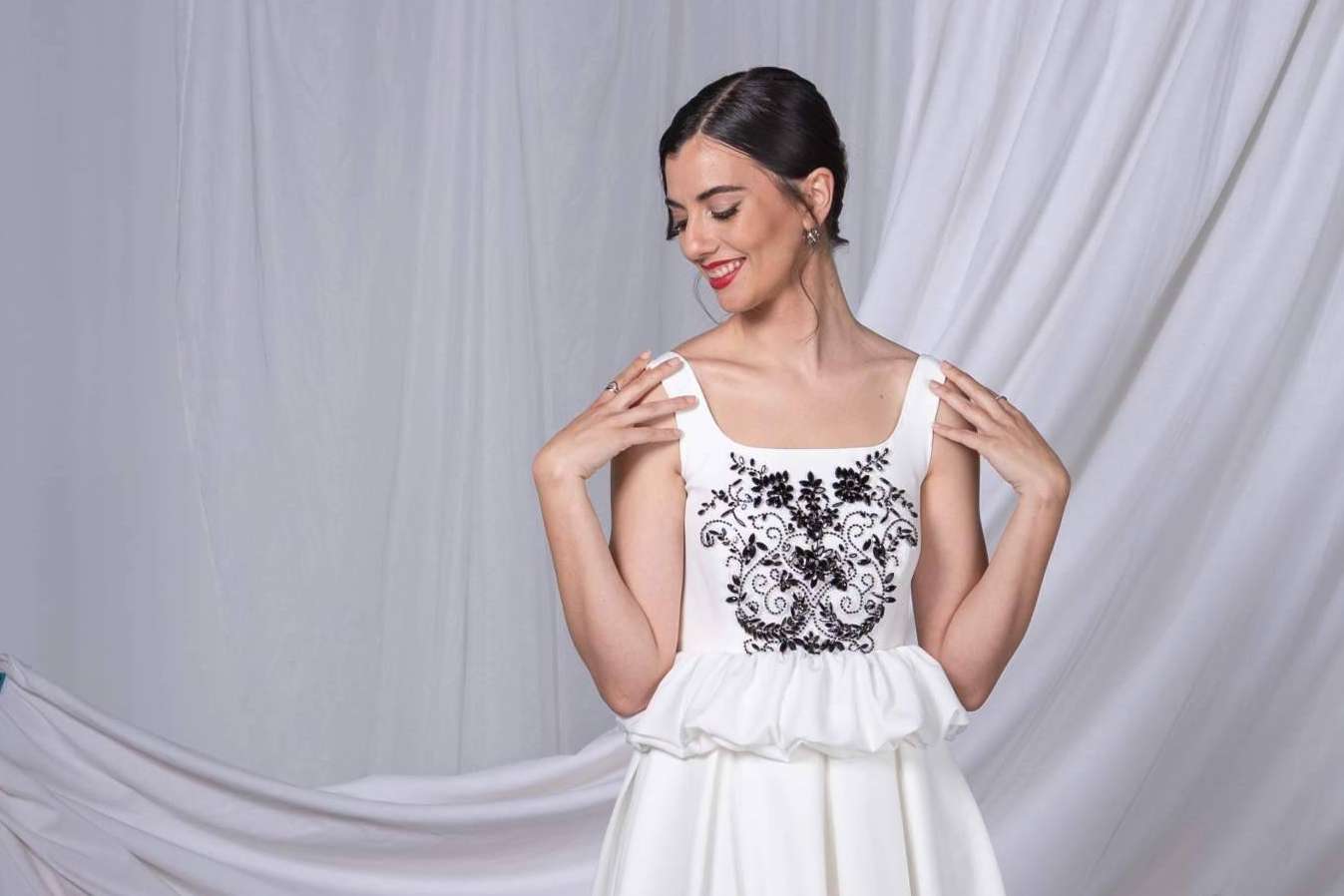 Un sueño a medida; Valérie Moreau presenta su colección más íntima y luminosa