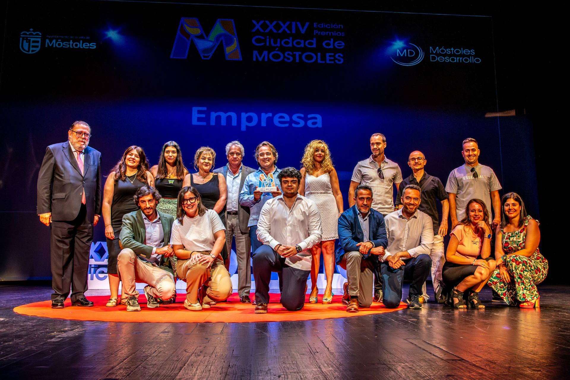 Premio Ciudad de Móstoles en la categoría de Empresa para Master Battery por su compromiso local