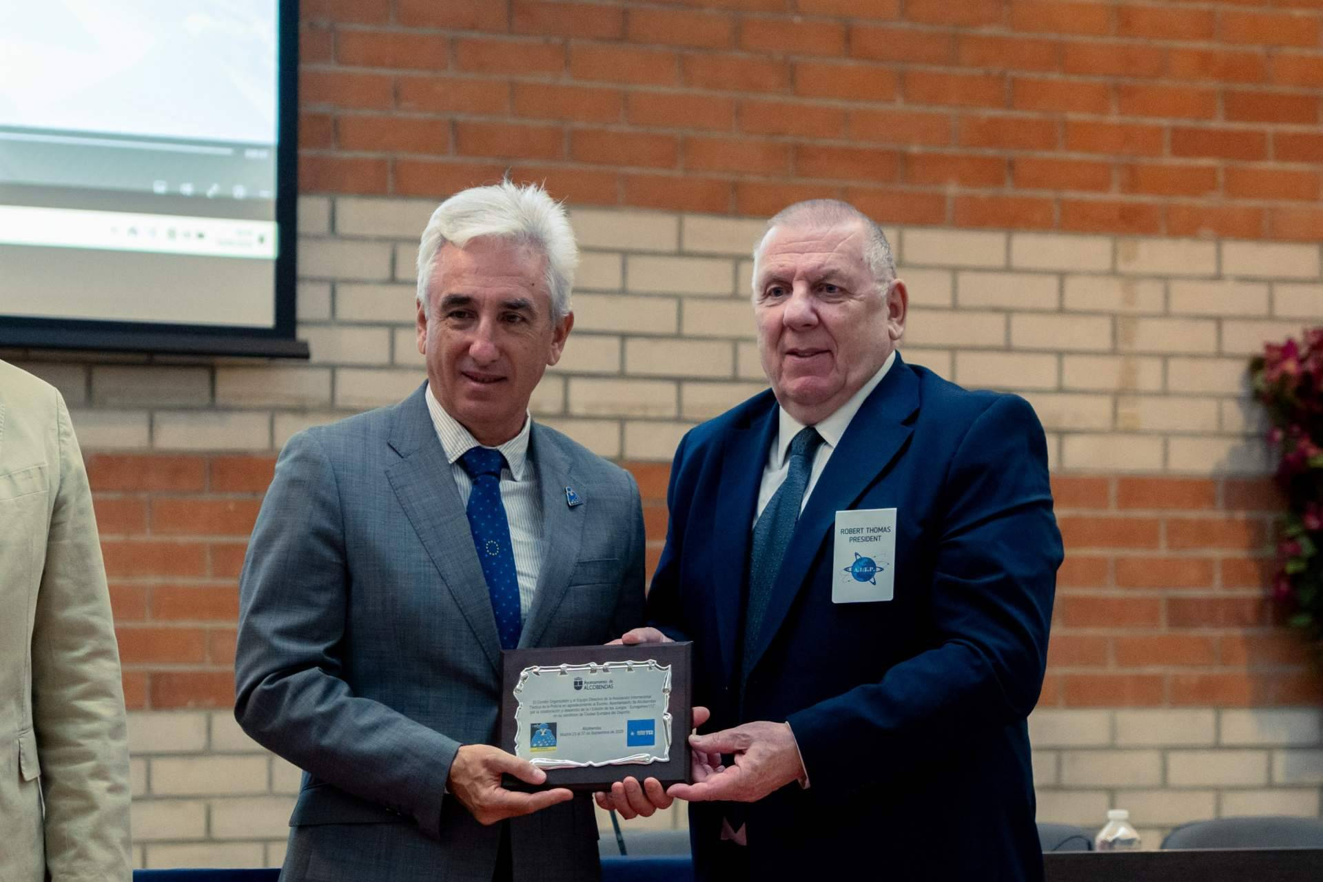 El Ayuntamiento de Alcobendas y la AITP inauguran los primeros Eurogames 112