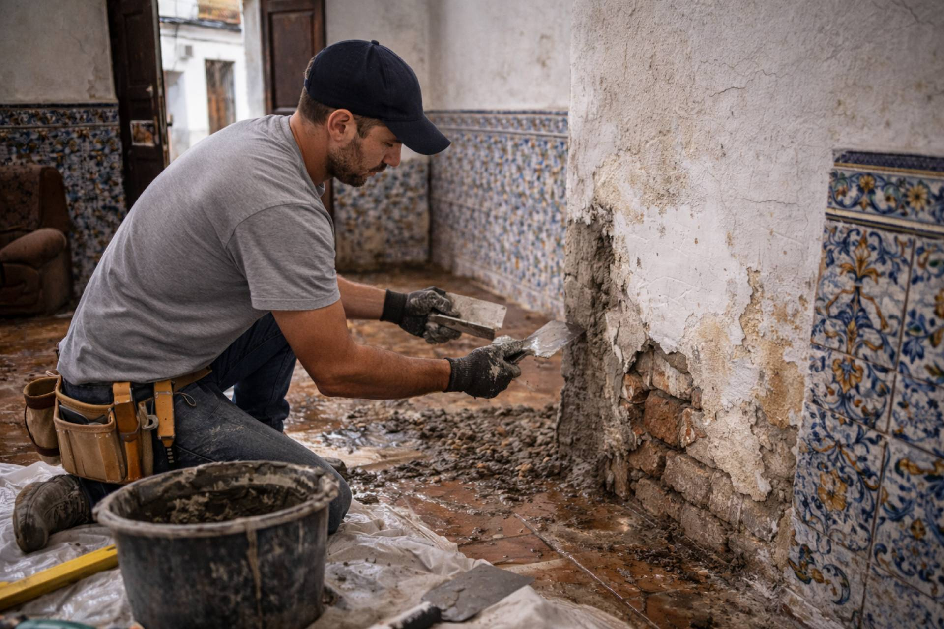 España afronta arreglos en viviendas tras el temporal; plataformas digitales concentran la demanda