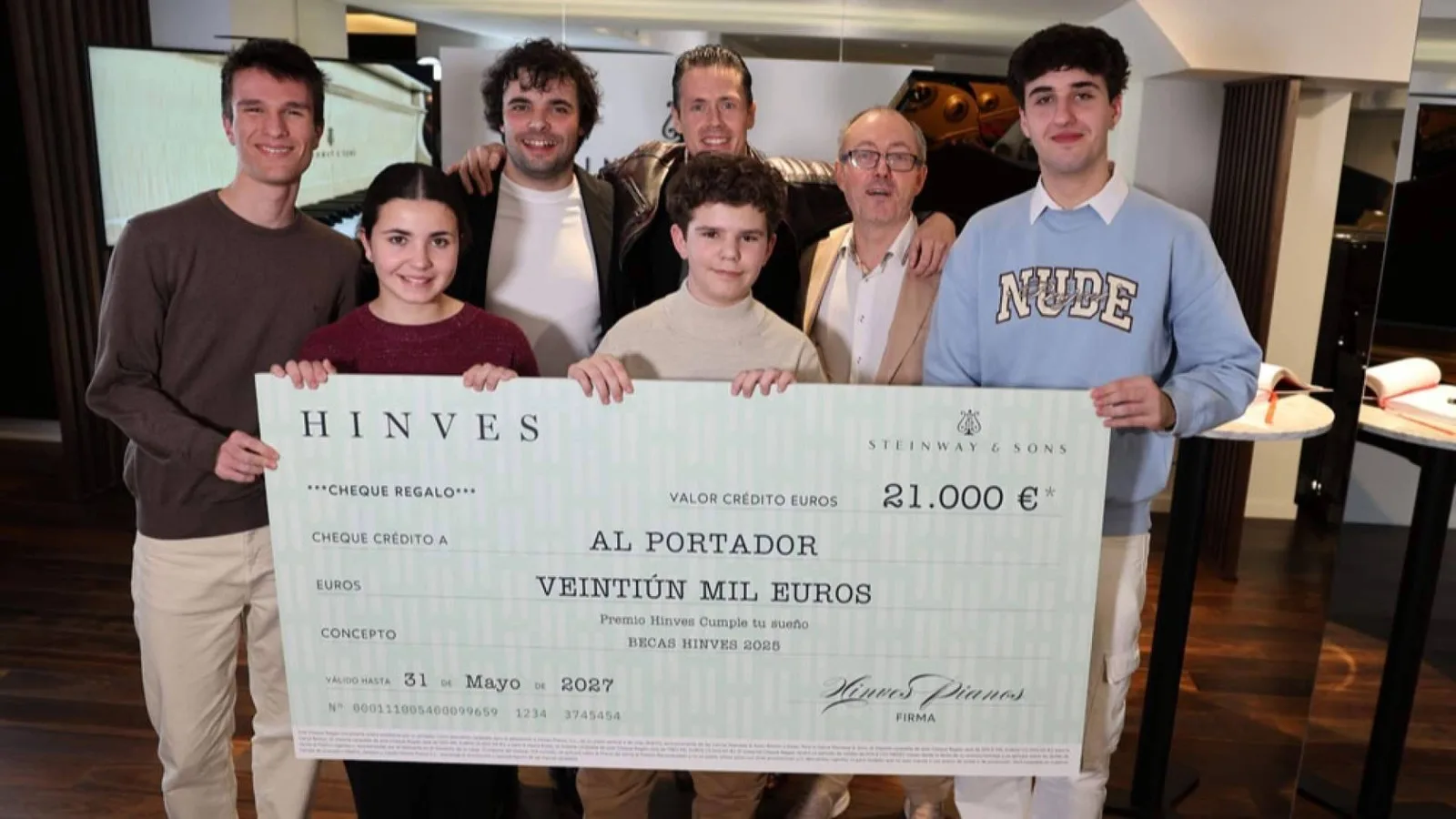 Las Becas Hinves, un compromiso con la formación de la próxima generación de pianistas